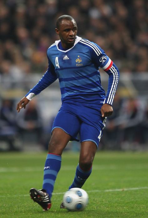 Patrick Vieira (France, 1997–2009, 107 caps, 6 goals) Patrick Vieira, Arsenal Fc Players, France 2006 Jersey, Italy 2006 World Cup, Soccer Legends, 1998 World Cup, France 1998 World Cup, Thierry Henry, France Football