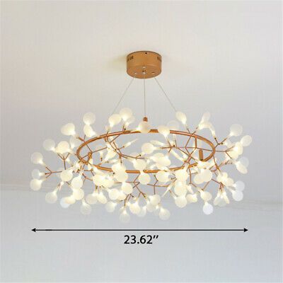 Nordic Style Sputnik Firefly Chandelier LED Pendant Lamp Ceiling Light Fixtures | eBay Moooi Heracleum, Branch Ceiling, Modern Branch Chandelier, Branch Chandelier, Nordic Living Room, Nordic Living, Pendant Ceiling Lamp, Hanging Light Fixtures, Chandelier In Living Room