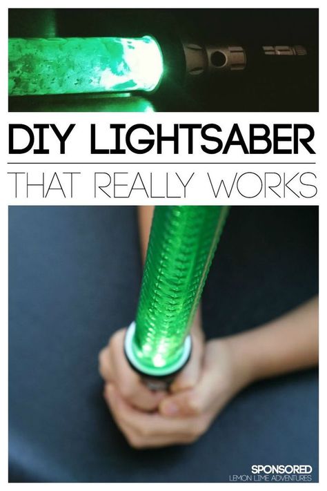 DIY Lightsaber that Really Works for Kids Diy Lightsaber, Star Wars Crafts, Star Wars Diy, Activities For Boys, Learning Tips, Bubble Wands, Crafts For Boys, Star Wars Birthday, Darth Maul