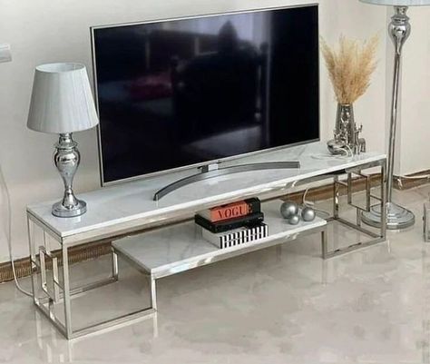 Tv Stand Ideas For Living Room, Steel Tv Stand, Steel Stairs Design, Tv Stand Ideas, Baby Room Pictures, Metal Tv Stand, Iron Furniture Design, Barbecue Design, Bedroom Color Combination