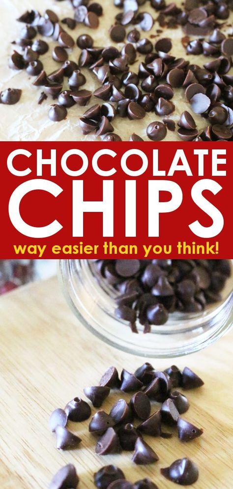 Diy Chocolate Chips, Diet Chocolate, Make Your Own Chocolate, Modern Homestead, Honey Chocolate, Homemade Chocolate Chips, Modern Homesteading, Homemade Mixes, Diy Chocolate