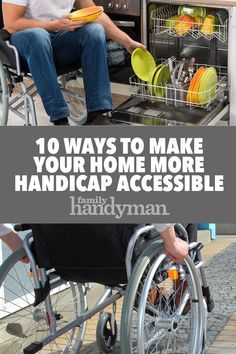 Diy Handicapped Ideas, Making Your Home Wheelchair Accessible, Paraplegic Home Ideas, Handicapped Home Ideas, Accessible Design Ideas, Handicapped Kitchen Ideas, Accessible House Ideas, Wheelchair Hacks Diy, Wheelchair Accessible Home Plans