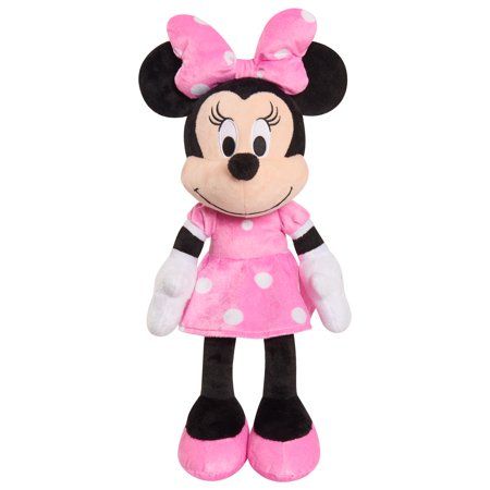 Toy Gift Basket, Minnie Mouse Plush, Disney Mickey Mouse Clubhouse, Mouse Plush, Minnie Mouse Pink, Birthday Toys, Mickey Mouse Clubhouse, Mickey Mouse And Friends, Disney Junior