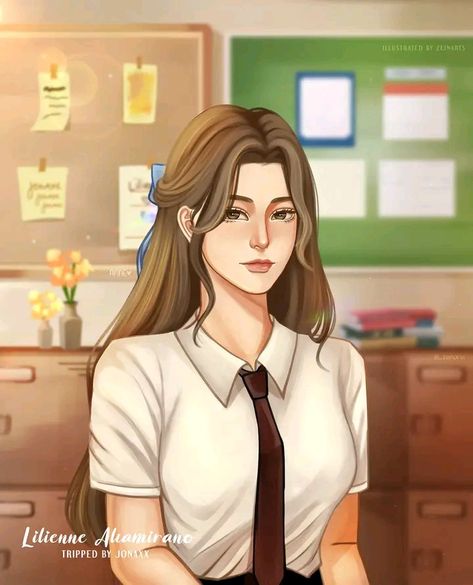 Liliene Louise Natasha Valeria, Jonaxx Characters, University Series Fanart, Book Cover Art Ideas, Univ Series, Jonaxx Boys, Best Wattpad Books, University Series, Student Cartoon