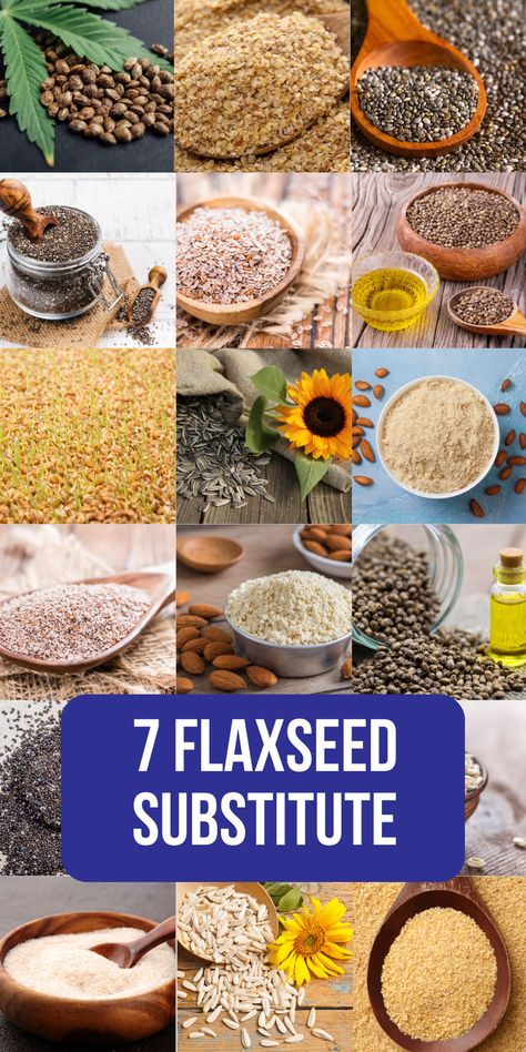 WHAT IS THE BEST FLAXSEED SUBSTITUTE? 7 SIMPLE ALTERNATIVES Flaxseed, Jive, Let's Talk About, Flax Seed, Let's Talk, Taste Buds, Food Hacks, Talk About, Seeds