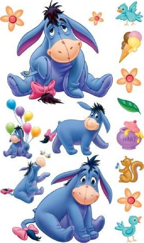 Eeyore Images, Eeyore Pictures, Disney Clipart, Disney Toms, Disney Drawings Sketches, Cute Winnie The Pooh, Cute Disney Drawings, Teddy Bear Pictures, Disney Background