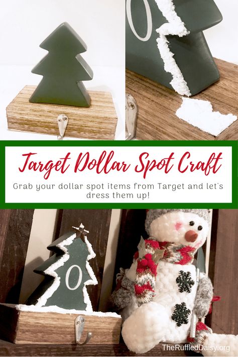 Target Dollar Spot Quick Craft - The Ruffled Daisy Target Dollar Spot, Quick Crafts, Sell Diy, Party Entertainment, Holiday Entertaining, Dollar Store Diy, Christmas Crafts Diy, Winter Holiday, Christmas Baking