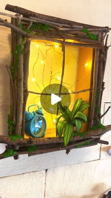 Itsy Bitsy Artsy I Art & Craft I Creative DIY on Instagram: "Unveiling enchantment at the holiday BBQ with this whimsical fairy window crafted from cardboard and tree wood. Transform your space with magical artistry. 🍃🌿✨ 
.
.
➡️ @itsy_bitsy_23
.
.
#FairyWindowArt #HolidayDecor #DIYCrafts #ArtisticMagic #CardboardCrafts #TreeWoodDesign #BBQPartyVibes #HandmadeHome #MagicalTouches #ArtisanCreations #SeasonalArt #CraftyInspiration #FestiveDecor #EnchantingSpaces #CreativeHoliday #WoodworkingArt #CraftingJoy #CelebrateCreativity #ArtfulExpressions #NatureCrafts #DeckTheHalls" Cardboard Window, Fairy Window, Window Crafts, Whimsical Fairy, Diy Window, Seasons Art, Bbq Party, Window Art, Cardboard Crafts