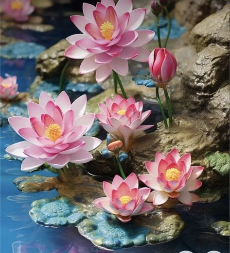 Pink Lotus Blue Lotus Flower Photography, Sparkly Iphone Wallpaper, Lotus Flower Wallpaper, Lotus Flower Pictures, Environment Painting, Blue Flower Wallpaper, Blue Lotus Flower, Lotus Art, Beautiful Flowers Photography