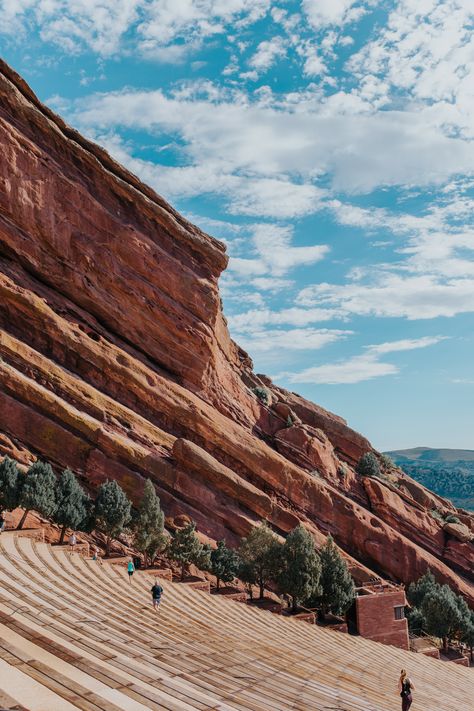 Travel Aesthetic Colorado, Rocky Mountains Colorado Aesthetic, Telluride Colorado Aesthetic, Colorado Mood Board, Colorado Travel Aesthetic, Red Rocks Amphitheater Aesthetic, Red Rock Colorado, Red Rocks Amphitheater Photography, Colorado Vision Board