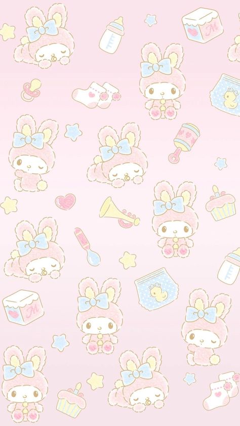 My Melody Wallpapers - Top Free My Melody Backgrounds - WallpaperAccess Baby My Melody, Kawaii My Melody, Sanrio Wallpapers, 헬로키티 배경화면, Melody Wallpaper, New Wallpaper Iphone, My Melody Wallpaper, Kawaii Background, Hello Kitty Characters