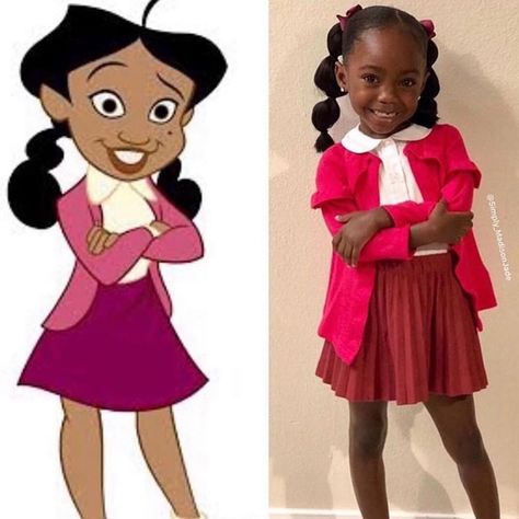 Penny Proud Costume, Character Day Ideas, Penny Proud, Character Day, Black Cosplayers, Transitioning Hairstyles, Cute Halloween Costumes, Dark Skin Women, Halloween Costumes For Girls