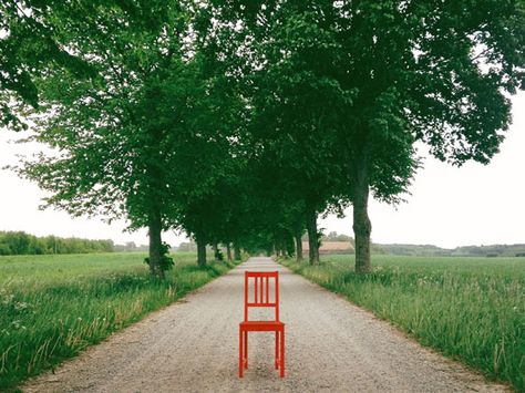 Focal Point Art, Focal Point Photography, Chair Photography, Contrast Photography, Focus Photography, Portrait Photos, Red Chair, Principles Of Design, Amazing Images