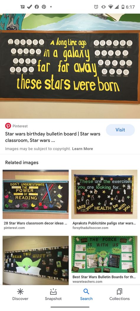 Star Wars Bulletin Boards Elementary, Star Wars Classroom Theme Bulletin Boards, Star Wars Classroom Transformation, May The 4th Be With You Bulletin Board, Star Wars Door Decorations Classroom, Star Wars Themed Office, Star Wars School Theme, Starwars Classroom Theme, Star Wars Door Decorations