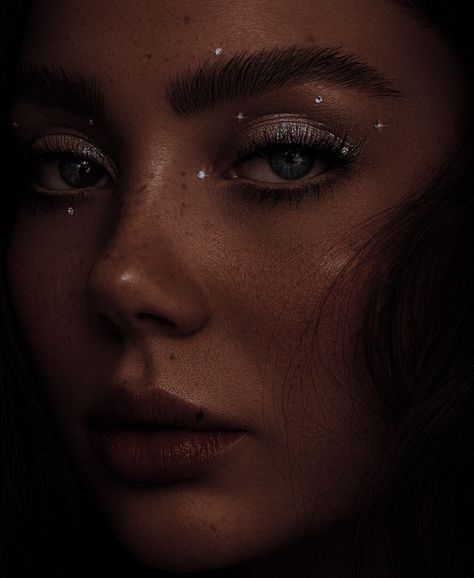 Tamara Williams, Festival Eye Makeup, Jewel Makeup, Gem Makeup, Coachella Makeup, Concert Makeup, Windows To The Soul, Rhinestone Makeup, Prom Eye Makeup