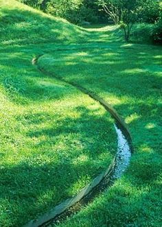 Garden Stream, Garden Water Feature, Small Front Yard Landscaping, Healing Garden, Small Front Yard, Garden Steps, Water Features In The Garden, Have Inspiration, Rain Garden