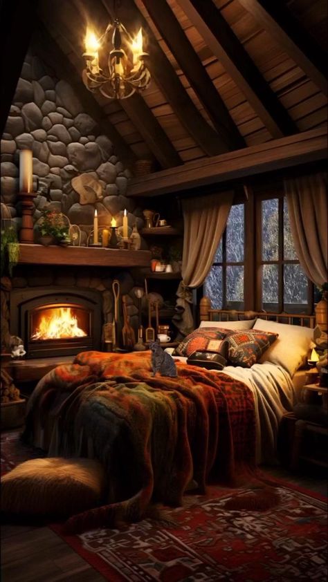 Mountain Dream Homes, Cozy Rooms, Cosy Living, Cosy Living Room, Cozy Room, Tiny Homes, Cozy Bed, Dream Homes, Design Inspo