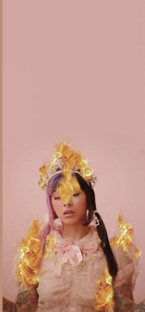 Fire Drill 🔸 Fire Drill Melanie Martinez, Melanie Martinez Fire Drill, Melanie Wallpaper, Mealine Martinez, Baby Fan, Fire Drill, Cool Backgrounds Wallpapers, Queen Pictures, Baby Drawing