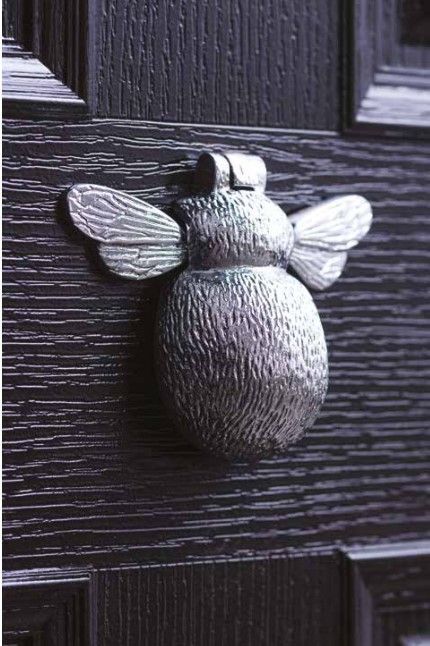 Furnish your front door in style with this beautiful Bumblebee door handle knocker. Crystal Clear supply Apeer front doors. Fiber glass front doors and stylish one off limited edition accessories. Bee Door Knocker, Residential Doors, White Pendant Light, Antique Iron, Door Knocker, Bee Design, Beautiful Doors, Door Knockers, Glass Pendant Light