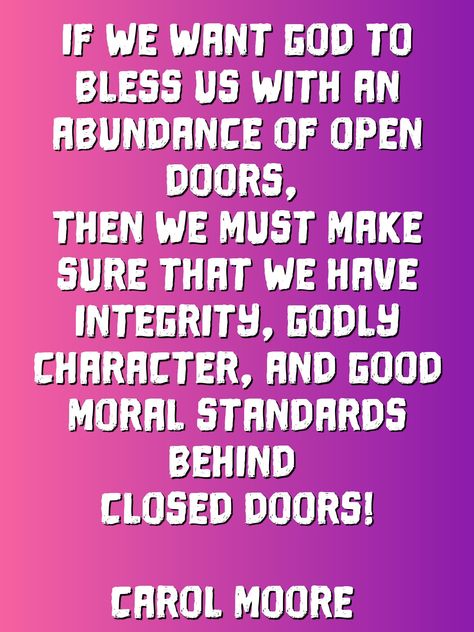 Carol Moore, Good Morals, Message Bible, Public Speaker, Coconut Recipes, Personal Quotes, Inspirational Words, Encouragement, Spirituality