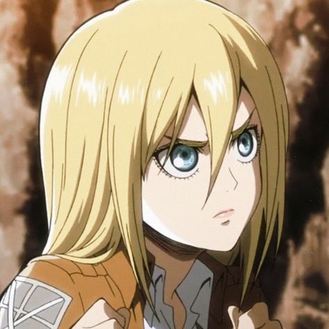 Christa Attack On Titan, Historia Icon, Queen Historia, Aot Screenshots, Krista Lenz, Christa Lenz, Titan Aesthetic, Photo Naruto, Attack On Titan Series