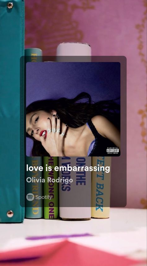 mine :) // love is embarrassing 😍🫶🏻 // #oliviarodrigo #rodrigo #olivia #loveisembarrasing #spotify #guts Mine Love, Text Back, Parental Advisory Explicit Content, Olivia Rodrigo, My Vibe, Songs, Music