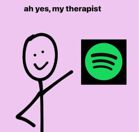 I Heart Spotify, Spotify Covers For Love, Spotify Funny, Cringe Compilation, Sticker Wa, Playlist Names, I Want Love, My Therapist, Nothing Without You