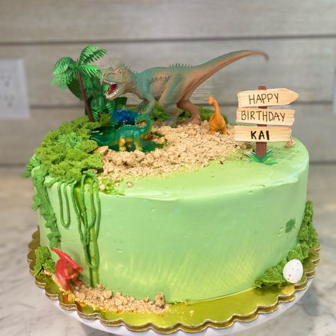 FOUR-REX 🦕 . . . #dinosaurcake #jurassiccake #birthdaycakeforkid #nccakes #cakeoftheday #clintonnc T Rex Cake, Dinosaur Birthday Cakes, Dinosaur Cake, Bday Cake, Boy Birthday Cake, Cakes For Boys, Birthday Cake Kids, Dinosaur Birthday, Birthday Cakes