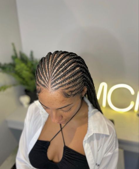 Elegant Braids For Black Women, Fulani Hairstyles, Straight Back Styles, Curly To Straight Hair, Protective Style Braids, Cornrows Natural Hair, Hairstyle Braid, Cornrows Braids For Black Women, School Prayer