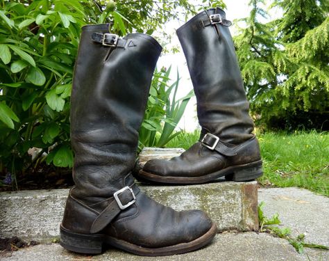 Teen Wolf Fashion, Wolf Fashion, Mens Measurements, Road Warrior, Engineer Boots, Hot Boots, Mad Max, Biker Boots, Motorcycle Boots