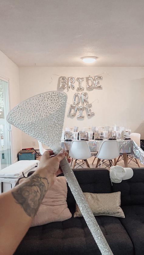 Bride Or Die Bachelorette Theme, Stag Beer, Beer Bong, Bride Or Die, Bachelorette Decor, Last Disco, Last Rodeo, Bachelorette Themes, Bachelorette Decorations