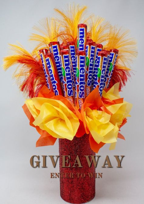 Giveaway Bouquet Unique, Unique Bouquet, Gift Bouquet, Edible Gifts, Candy Bouquet, Handmade Lighting, Gift Pack, Gift Message, Hand Crafted Gifts