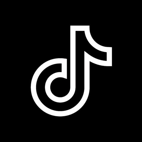 tiktok homescreen app icon ios 14 layout Black App Icon Tiktok, App Icon Design Tiktok, Tiktok Logo Black And White, Tiktok Iphone Icon, Tiktok Logo Black, Tiktok Widget Icon, Icons For Tiktok, Tiktok Layout, Black Tiktok Icon