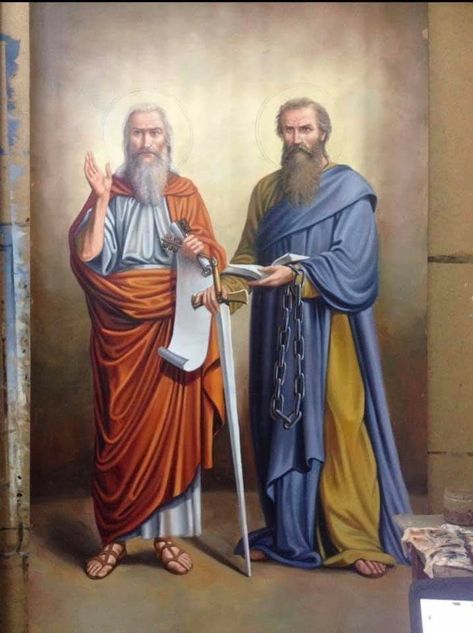 Avatar Wan, Catholic Theology, Happy Wedding Anniversary Wishes, Traditional Catholicism, St Peter And Paul, Kutch Work Designs, Catholic Pictures, Bible Illustrations, Bible Characters