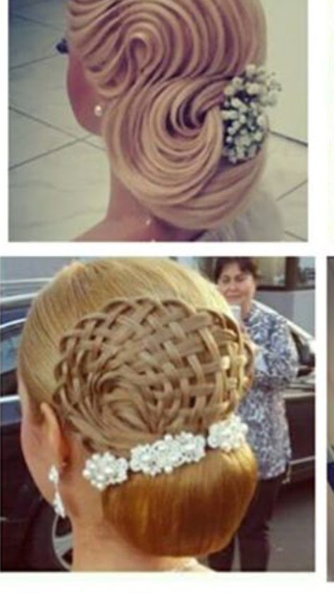 Hair Styal, Ballroom Hairstyles, Braiding Techniques, Long Hair Designs, Competition Hair, Ballroom Hair, Big Bun Hair, Chignon Hair, Different Hair Colors