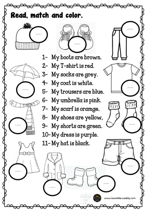 Unit 8 My Clothes - newinkle Clothes Worksheet For Grade 1, My Clothes Worksheet, Clothes Worksheets For Kids Activities, Clothes Worksheets For Kids, Esl Worksheets For Beginners, Easter Crossword, Clothes Worksheet, Teaching Clothes, Clothes Words