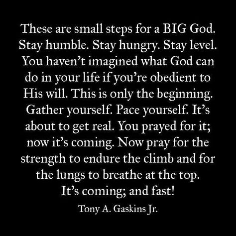 Big God....great things! Believe, achieve! Tony Gaskins, New York Quotes, Christmas New York, Bible 2, Prophetic Word, Secret Quotes, Motivational Sayings, Calming Music, Awesome God