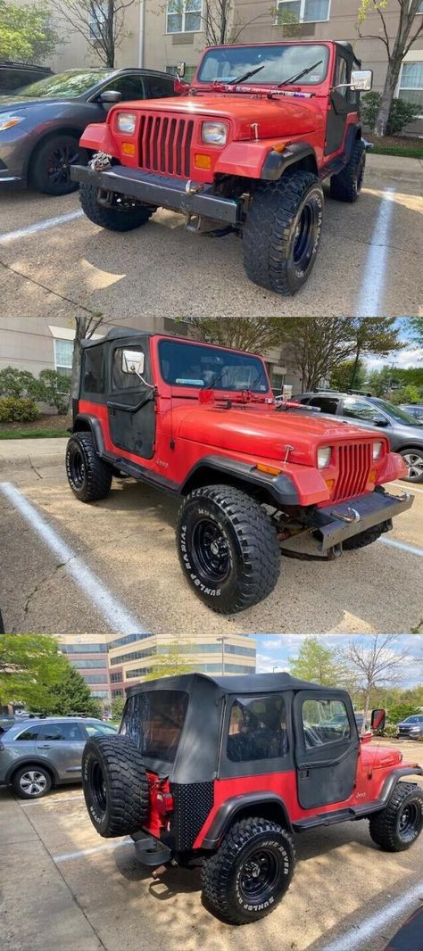 1995 Jeep Wrangler, Jeep Ideas, Check Engine Light, Jeep Wrangler Yj, Dream Car, Soft Tops, Manual Transmission, Jeep Wrangler, Cleaning Clothes