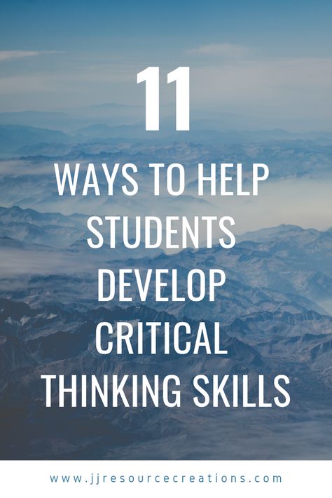 11 Ways to help students develop critical thinking skills - Learning Made Fun! How To Improve Critical Thinking Skills, Critical Thinking Activities High School, Activities For High School Students, Activities For High School, Ielts Essay, Logic And Critical Thinking, Teaching Critical Thinking, Critical Thinking Activities, Brain Tricks