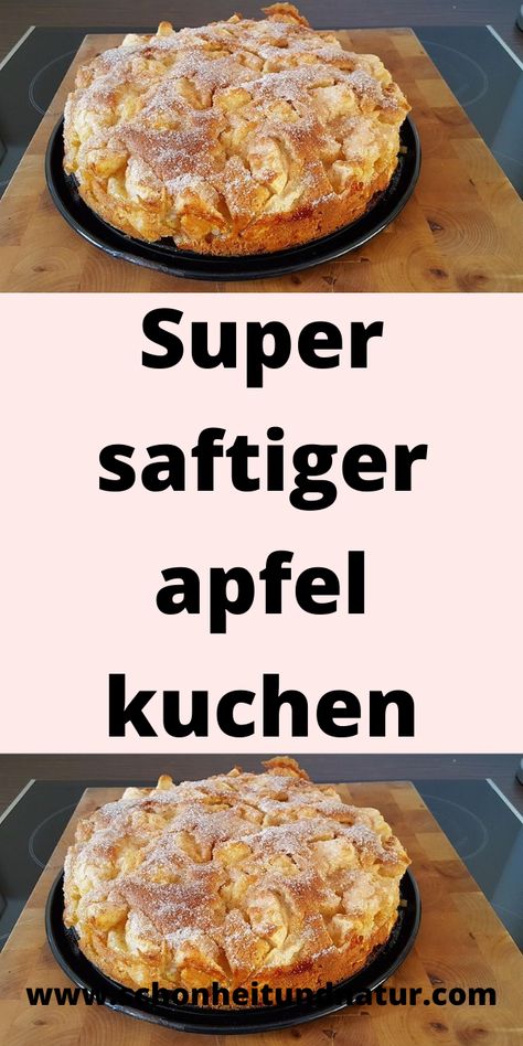 Supersaftiger apfelkuchen German Baking, Slices Recipes, Best Food Ever, Dessert Drinks, Easy Cake, Cakes And More, Easy Baking, Yummy Cakes, Sweet Recipes