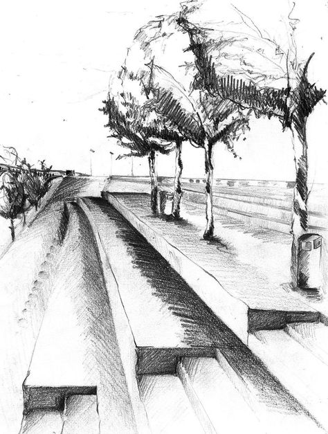 Garden Sketches, Architect Logo, Landscape Sketch, Famous Architects, Architectural Sketch, Perspective Drawing, Yacht Design, Landscape Drawings, Architecture Sketch