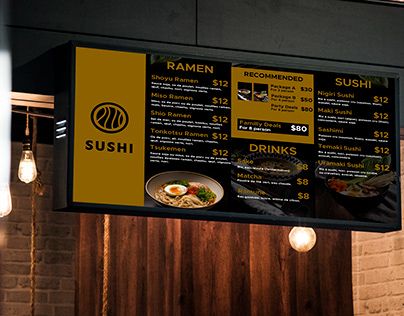 Check out new work on my @Behance profile: "Digital menu board Design for Japanese Sushi Restaurant" http://be.net/gallery/205850623/Digital-menu-board-Design-for-Japanese-Sushi-Restaurant Digital Menu Board Design, Japanese Sushi Restaurant, Shio Ramen, Menu Board Design, Shoyu Ramen, Digital Menu Boards, Tonkotsu Ramen, Nigiri Sushi, Restaurant Branding Design