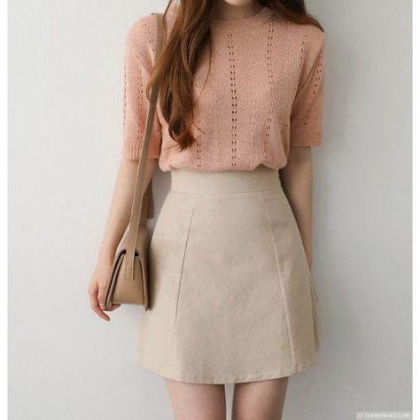 Outfit Ideas Korean Skirts, Mode Ulzzang, בר מצווה, Elegante Casual, Korean Girl Fashion, Korean Fashion Trends, Ulzzang Fashion, Fashion Korean, 가을 패션