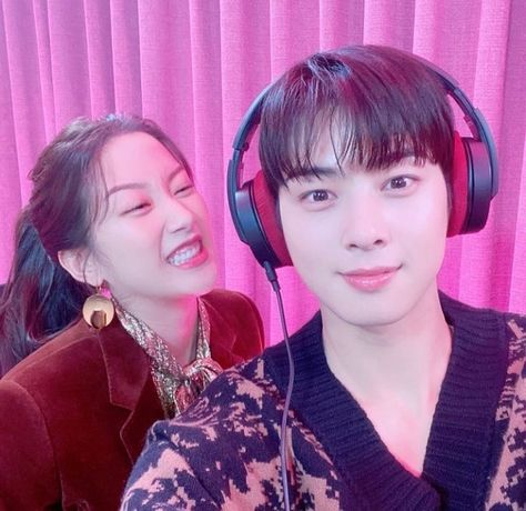 Moon Ga Young, Cha Eun Woo, Moon, On Twitter, Twitter, Pink, On Instagram, Instagram