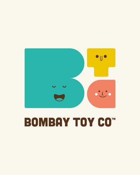 Bombay Toy Company Brand Identity - World Brand Design Society Toy Logo, Toys Logo, Kids Logo Design, School Logo, Toy Brand, Text On Photo, Graphic Design Projects, Childrens Toy, Kids Logo