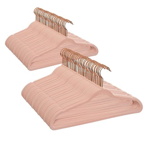 Velvet Clothing, Clothing Hangers, Organize Your Closet, Non Slip Hangers, Pink Space, Space Saving Hangers, Suit Hangers, Velvet Hangers, Velvet Clothes