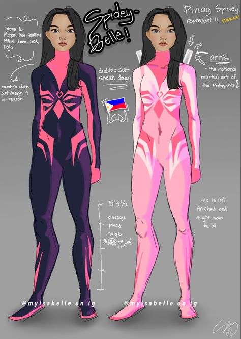 Filipino spidersona, spidersona, filipino spideysona, spideysona, pink spidersona, pink spiderman, pink suit design, spiderman suit design, spiderman oc, spiderman design, spider man, spideysona suit, across the spiderverse, atsv, oc design, barbie spiderman, barbie spidersona, black and pink suit, pink suit, spiderman pink suit, arnis, cool design, spideysona cool design, hero suit, unique suit design, colorful suit design, punk fashion, sketch, drawing, spiderman drawing #spiderman #spidersona Spidersona Black, Catwoman Background, Pink Suit Design, Unique Suit Design, Atsv Oc, Marvel Black And White, Pink Spiderman, Spiderman Oc Art, Spiderman Oc