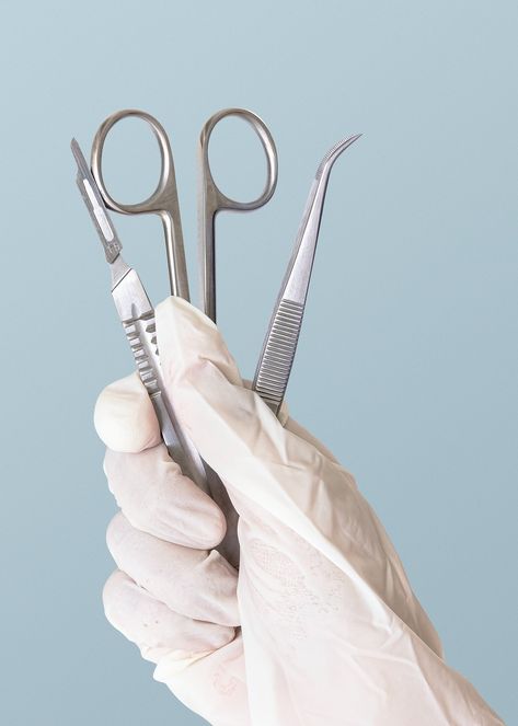 Download premium psd of Gloved hand holding stainless steel medical instruments by Teddy about surgery, dental, medical, surgeon and dental care Surgical Instruments Aesthetic, Scalpel Aesthetic, Surgery Aesthetic, Hand Grasping, Dental Wallpaper, Doctor Quotes Medical, Dental Posts, Nurse Photos, Medical Tools