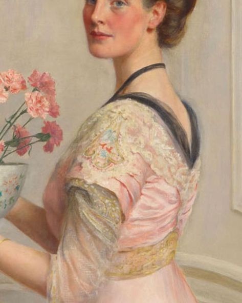 Carnation Painting, John Collier, Lady In Pink, Expensive Art, Pink Carnations, Call Art, Cleveland Museum Of Art, Royal Academy Of Arts, English Artists