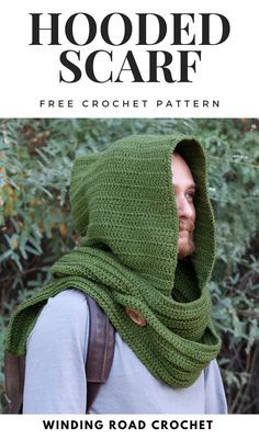 Hooded Scarf Pattern Free Crochet, Crochet Hood With Mask, Crochet Hooded Scarf Free, Crochet Scarf Unique, Knitted Scarf With Hood, Crochet Larping, Free Hood Crochet Pattern, Cloak Crochet Pattern Free, Larp Crochet Patterns